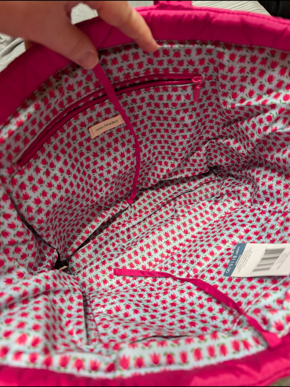 Vera Bradley Quilted Tote - Picture 5 of 5